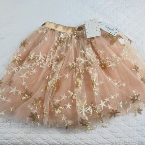 Stella Phoenix sequined tulle toddler skirt